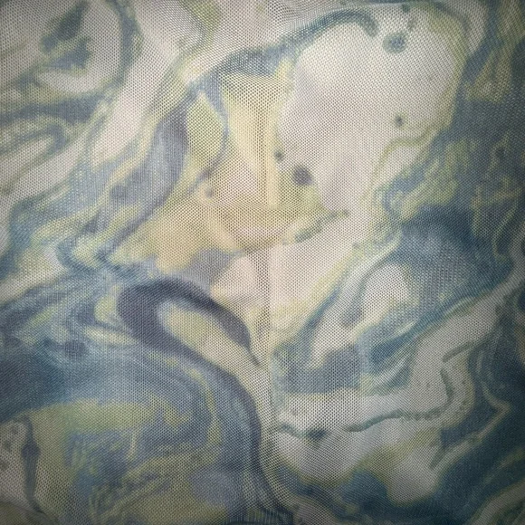 Blue Blush Mini Dress Women’s Size Medium Criss Cross Tie Back - Picture 8 of 8